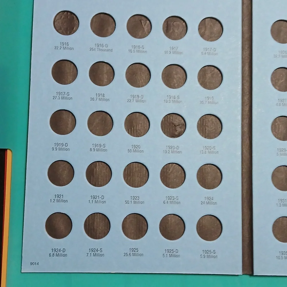 Mercury Dimes Coin Folder